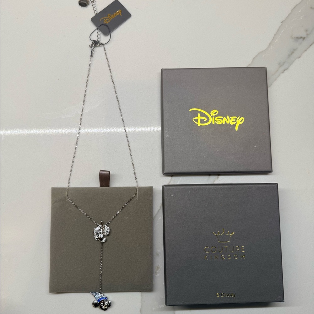 Couture Kingdom Disney Mickey Mouse Sorcerer’s Apprentice Mickey Lariat Necklace